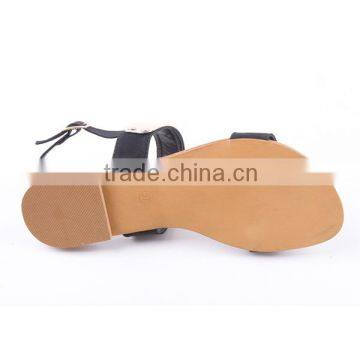 Hot Selling Latest Low Heel Ladies New Fashionable Flat Sandals With Sequined Decoration photo-6