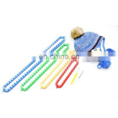 Best Quality Plastic Long Knitting Loom Colorful Home DIY Knit Set photo-2
