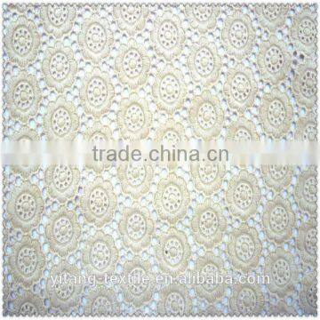 Wedding embroidery lace fabric