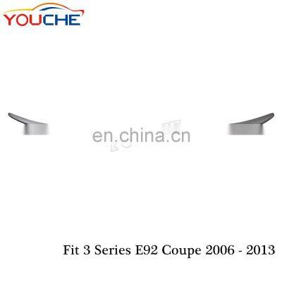 Performance Style Carbon Fiber Rear Spoiler for BMW 3 Series E92 M3 2-door Coupe 2006-2013 Trunk Lip photo-3