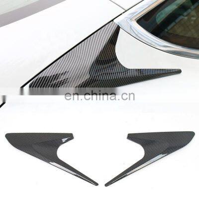 2021 Hot Product Black Rear Window Trim Strip Decorative For Tesla Model Y