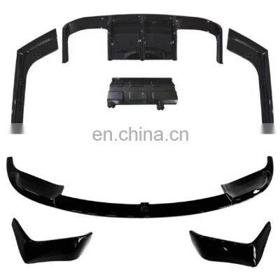 Rear Diffuser for BMW F80 M3 F82/F83 M4 With M Sport Bumper V Style Carbon Fiber ABS Lower Bumper Lip 2014-2020