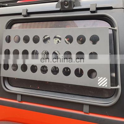 car window guard cover aluminum alloy for jeep for wrangler jl