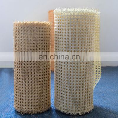 Wicker Raw Material Natural Rattan Cane Webbing Roll from High Quality Factory for handicraft decor furniture in Viet Nam