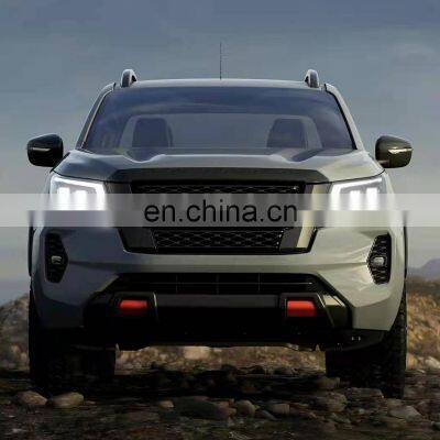 Exquisite Workmanship Body Kit for NISSAN NAVARA NP300 With Front/rear Bumper Headlights Hood Fender Upgrade to 2021 Model