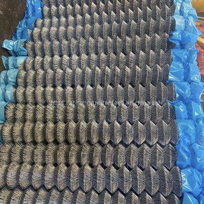 Galvanized Chainlink Fences for Garden Back Yard Manufacture in China Wire Mesh Fence Professional Chain Link Fence Fencing photo-4