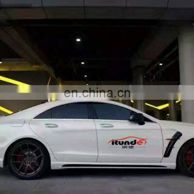 RD WD Style Auto Body Kit With Car Bumper Front Rear Bumper Side Skirts Fender For 2010-2018 Mercedes BENZ C218 Body Kit photo-4