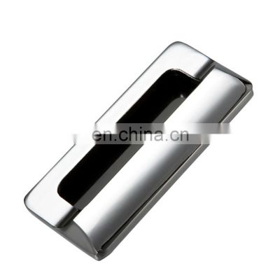 ZDC/Plastic Chrome Plated Hidden Cabinet Handle