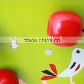 2016 Hot Sale Bead Toy High Quality Wood Apple Tree Wood Beads Toys For Children photo-5