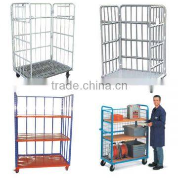 metal roll storage cage