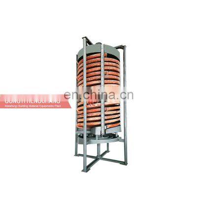 High Efficient Chromite Gold Ore Spiral Chute for Sale With 6s Shaking Table