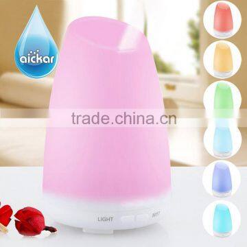 Aromatherapy Diffuser Wholesale 2016 100ml Ultrasonic Oil Diffuser With 7-LED Light From Manufacturers AN-0424 photo-2