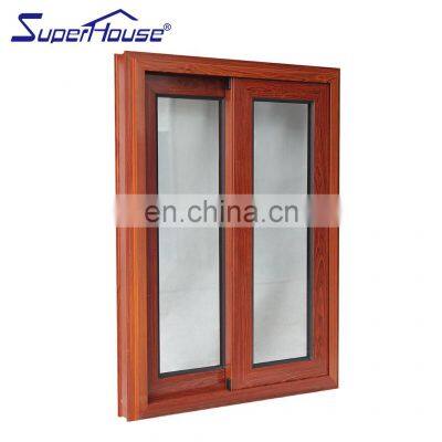 Superhouse Picture Aluminum Frame Glass Wood Door Wooden Door for Front Door Design With AS2047/CAS//DADE/NFRC/NOA Certification photo-5