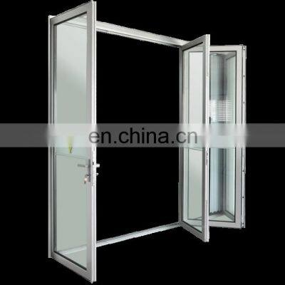 Insulated Exterior Frameless Glass Folding Screen Door for Restaurant Aluminium Door and Window Making Machine