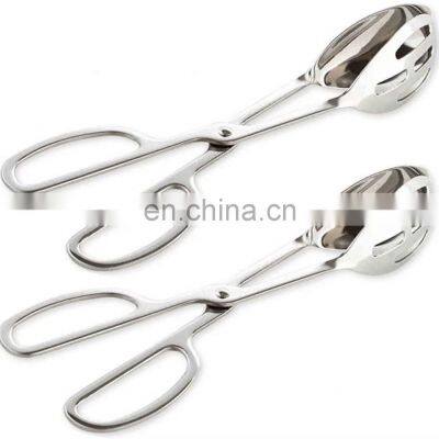 Buffet Tongs,2-PACK Stainless Steel Buffet Party Catering Serving Tongs Thickening Food Serving Tongs