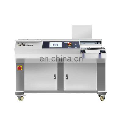 BM600SP single glue binding machine speciall for Coated Paper wireless glue binding machine special