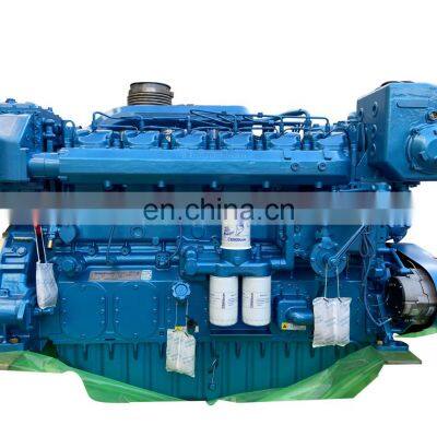 Original 500HP Water cooled Weichai Baudouin 6M26C500-18 marine diesel engine