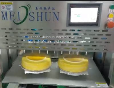 Ultrasonic Round Cake Portioning Cutter Food Cutting Machine photo-2