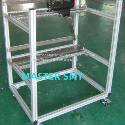 Aluminum Alloy Material SMT Storage Feeder Cart for MIRAE Feeder