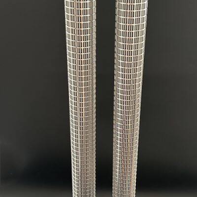 DOE 60mm Stainless Steel Wire Mesh Pleated Cartridges photo-2