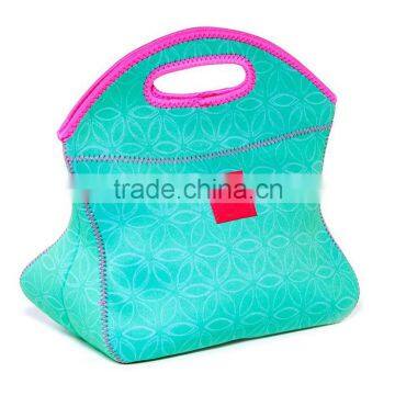 Eco-friendly neoprene lunch bag factory waterproof lunch pouch supplier can custom