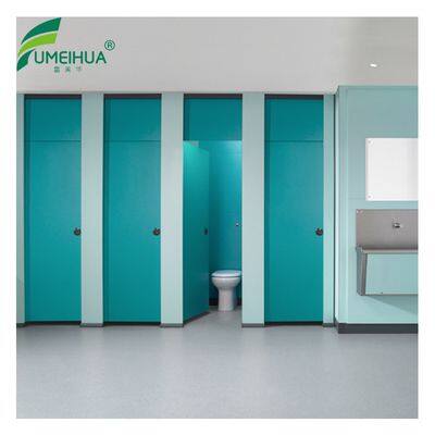 Durable HPL Compact Laminate Toilet Cubicle Laminate Phenolic Board for College