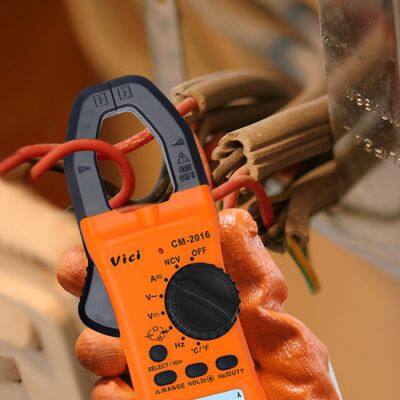 20 Years Instruments Factory Vicimeter CM-2016 Clamp Multimeter With AC DC 800A Current and True RMS NCV Tests photo-2