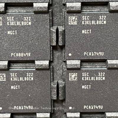 K3KL8L80CM-MGCT, совершенно новый и оригинальный, Samsung, 315FBGA, LPDDR5X, 7500Mbps, 4GB.