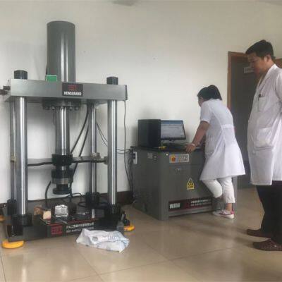 HST-YJ600W 600Kn 60T Manhole Cover Pressure Crush Strength Testing Machine photo-6