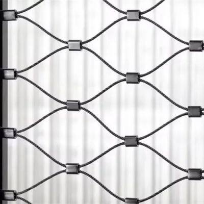 Customized Balustrade Cable Mesh, Building Balustrade Cable Mesh,Flexible Stainless Steel Wire Mesh