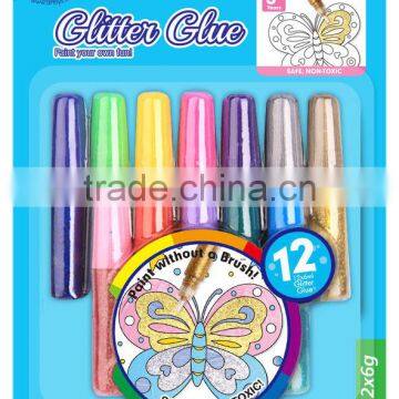 12 Glitter Glue