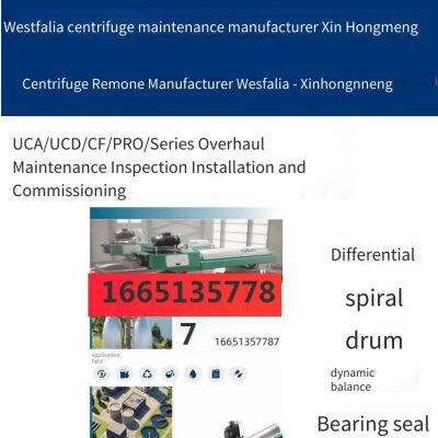 Overhaul and Parts Replacement of Old Equipment for Andritz Screw Components Horizontal Decanter Centrifuges in Hubei Coal Mines photo-3