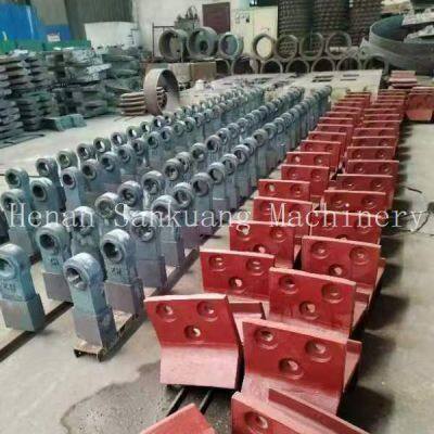 High Manganese Steel Crusher Hammer for Mining Equipment