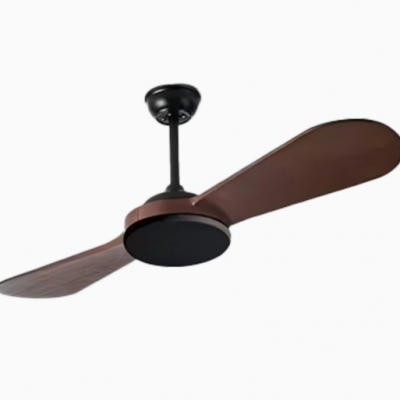 Lámpara de ventilador de ABS de 52 pulgadas/lámpara de ventilador de motor de cobre puro con atenuación de tres colores (Wechat: 13510231336)