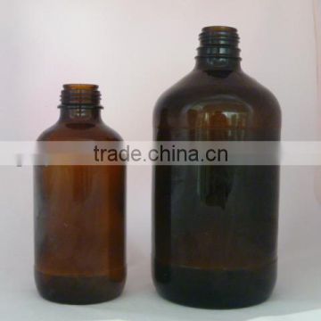 3L amber glass medicine bottle