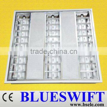 3*18W Fluorescent Louver Fittings/Grid Lamp