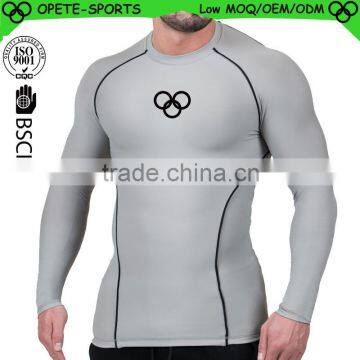 custom compression tight shirts, compression wear for man, Fitness compression tshirts