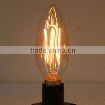 factory price c35 e14 110v squirrel cage incandescent light bulbs