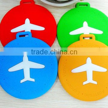 Hot sell prevent luggage missing pvc luggage hang tag 2014