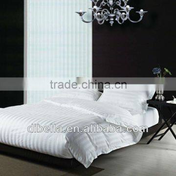 combed cotton stripe bedding sheet fabric