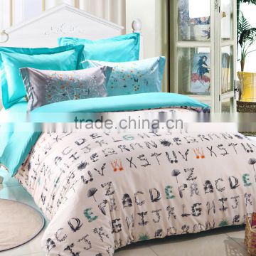 Nice design for kids best cotton bedding set