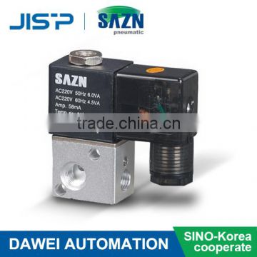 SAZN Pneumatic/Solenoid coil/Control Valve/3 way water solenoid valve 220v