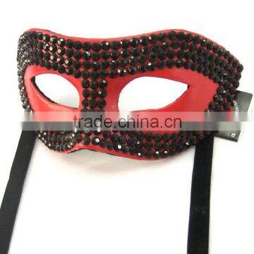 Sexy Woman Masquerade Vintage Mask Rose Red Feather Venice Carnival Half Face Dance Mask for All Party and Festival Face Mask fo photo-6