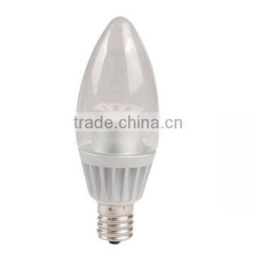 led bulbs,led E14, E14 clear led candle bulb