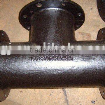 ductile iron pipe fitting -- All-flanged tees