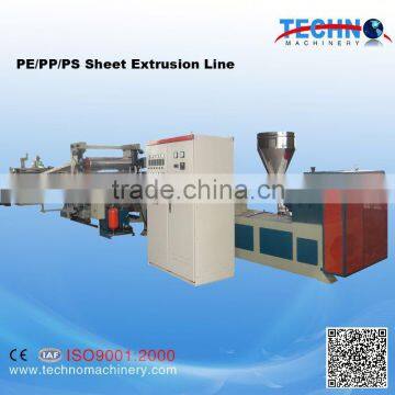 Plastic Sheet PP Extrusion Making Machine