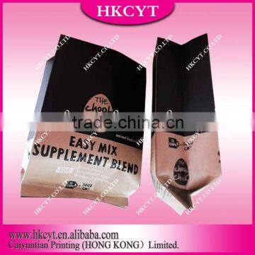 Custom Print Logo Zipper Plastic Paper Bag photo-2