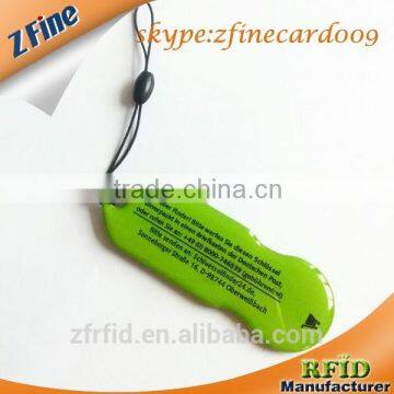 Custom Crystal Epoxy Rfid Tag 13.56mhz IC Card 1k S50