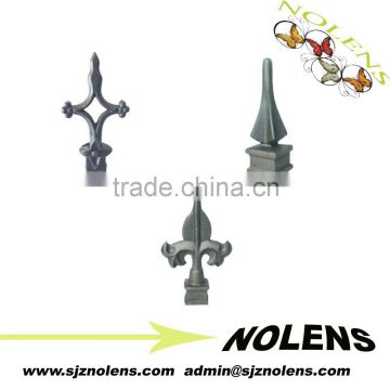 Ornamental wrought iron spear finial from China Quality Factory