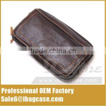 New Mens Leather Waist Packs Bag Wallet Purse Pouch photo-5